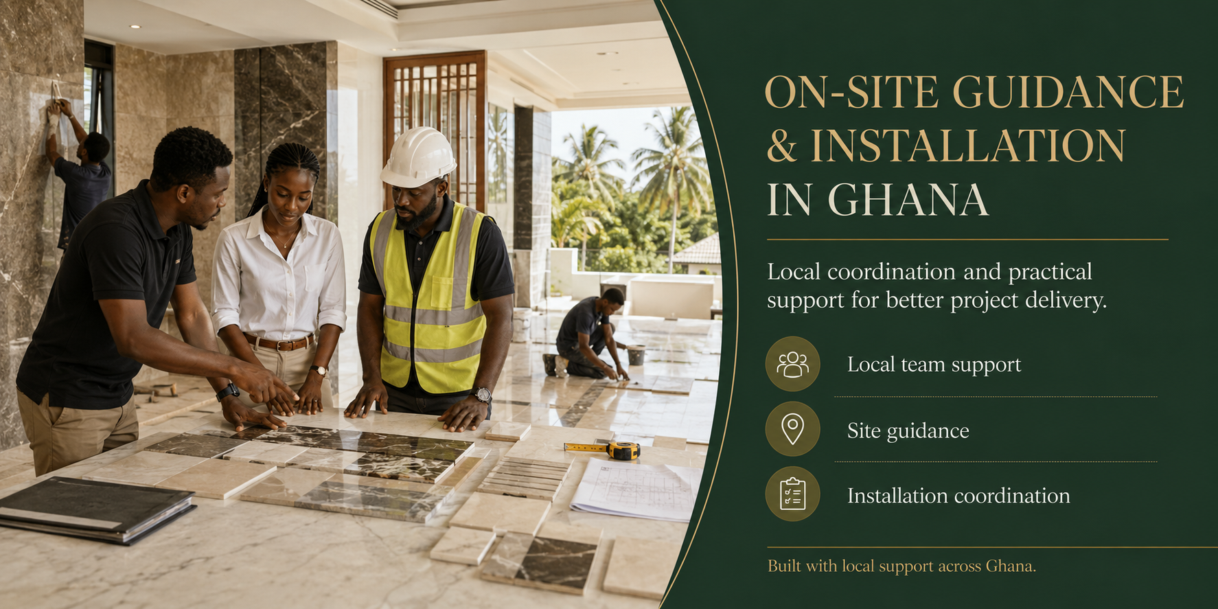On-Site Guidance & Installation in Ghana
